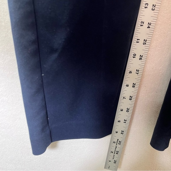CJ Banks Navy Dress Pants Womens 16W Tall Plus Casual Stretch Comfy Work 2614 - Picture 6 of 9